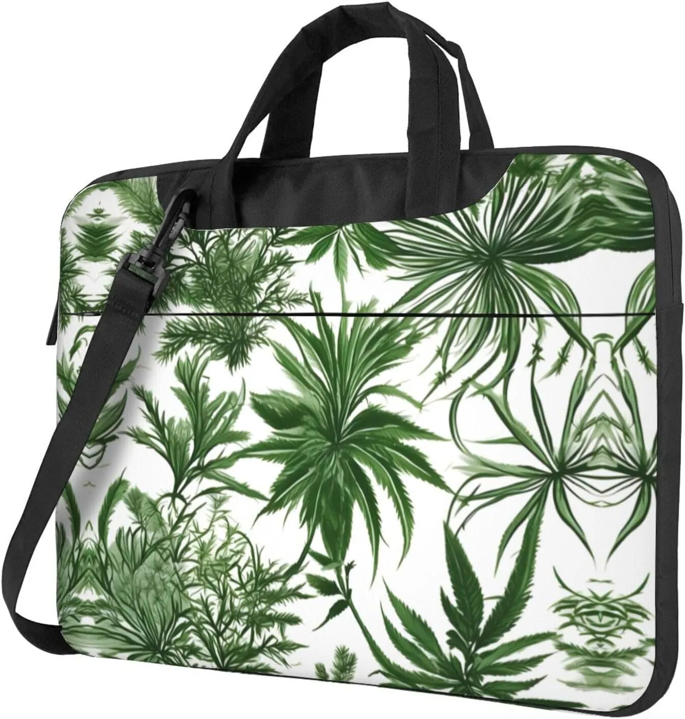 15.6 Inch Laptop Bag - Case with Soft Interior, Multiple Pockets - Ideal, Travel and Business Sugar and Skulls Style
