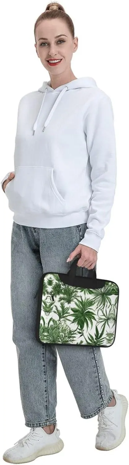 15.6 Inch Laptop Bag - Case with Soft Interior, Multiple Pockets - Ideal, Travel and Business Sugar and Skulls Style