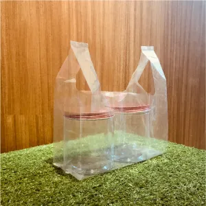 23 x 32cm T-Shirt Clear Bag- Extra Thick (50pcs)