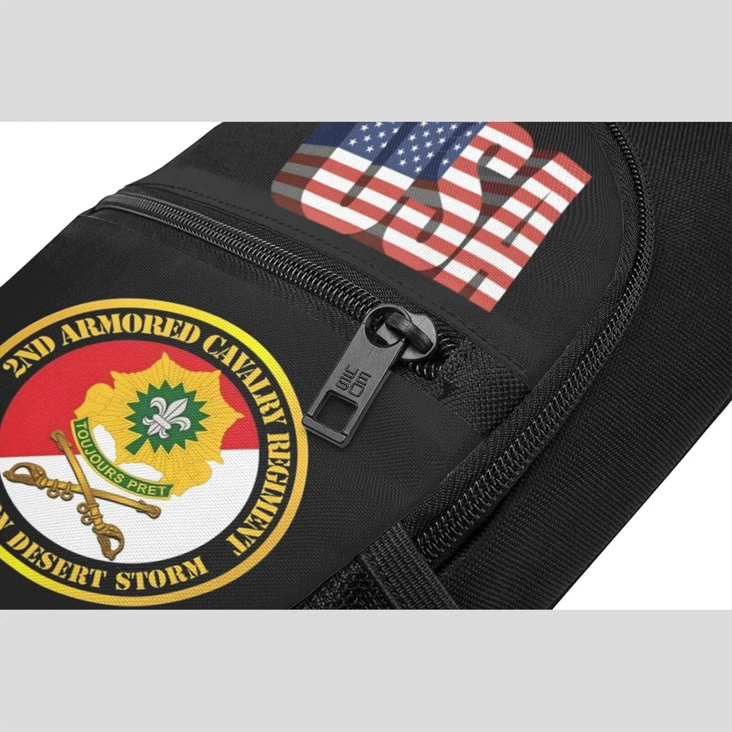 2nd Armored Cavalry Regiment Unit，Fashion One-Shoulder Bag，Anti-Theft Crossbody Shoulder Chest Bag