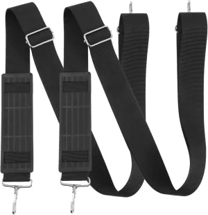 2Pcs Adjustable Replacement Shoulder Strap for Camera Laptop Bags Soft Comfortable Crossbody Harness with Buckle Versatile Design for Various Bags