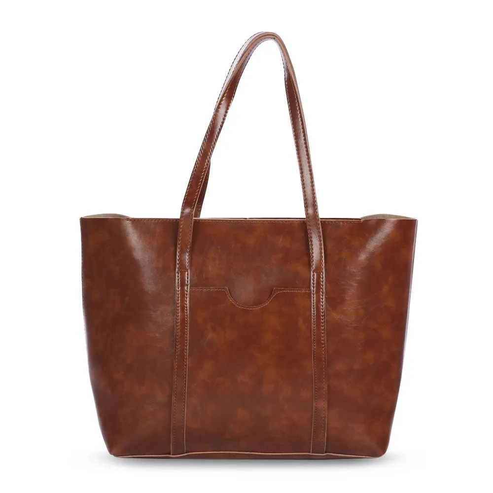 4pcs Women Tote Handbag Shoulder