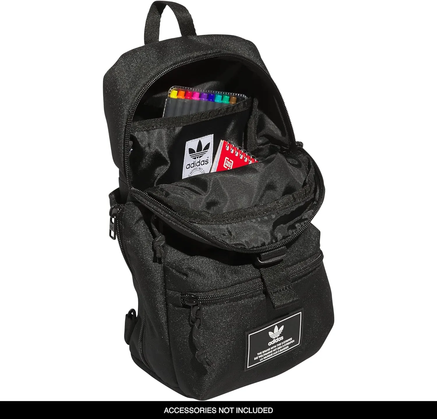 adidas Originals Utility Sling Bag 3.0, Black, One Size