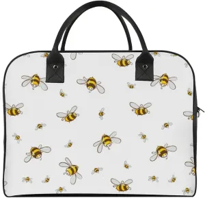 Adult Crossbody Nylon Oriental Cherry Novelty Handbag for Traveling 13" X 19" X 8"