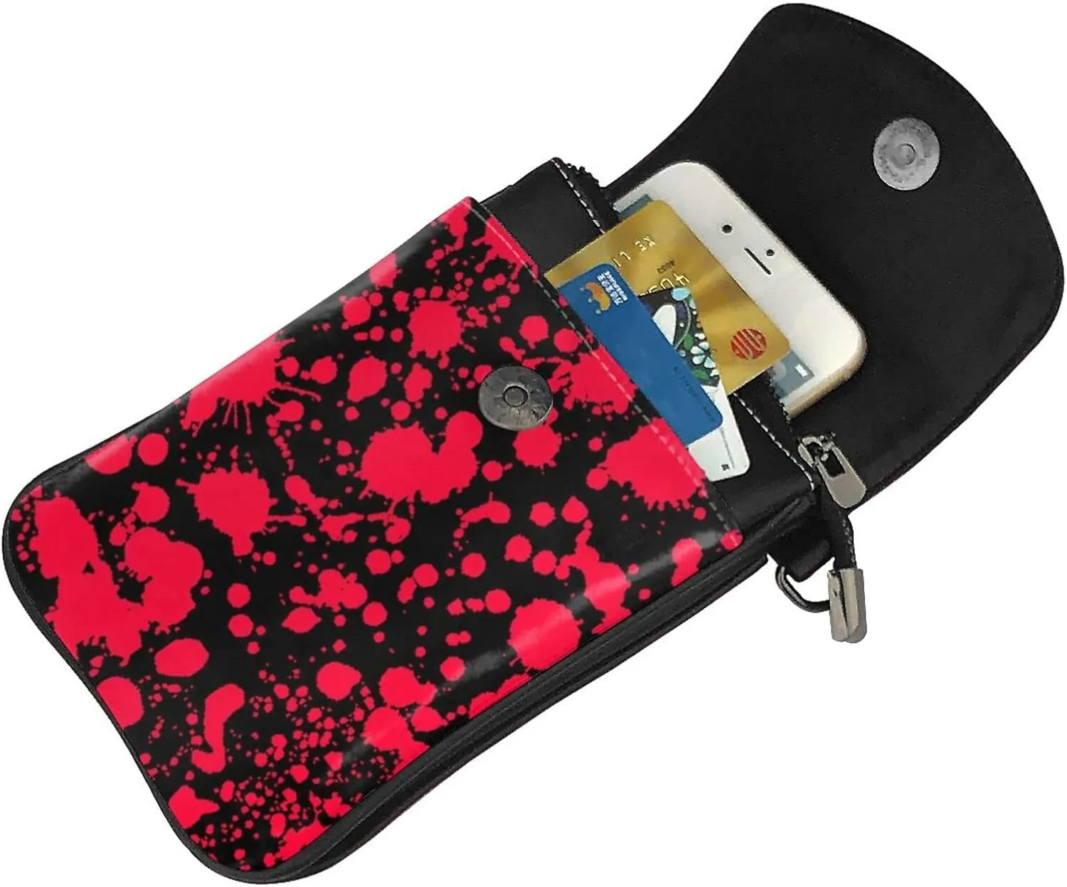 Aiyoolee Women Crossbody Cell Phone Bags Wallet Small Leather Adjustable Shoulder Bag