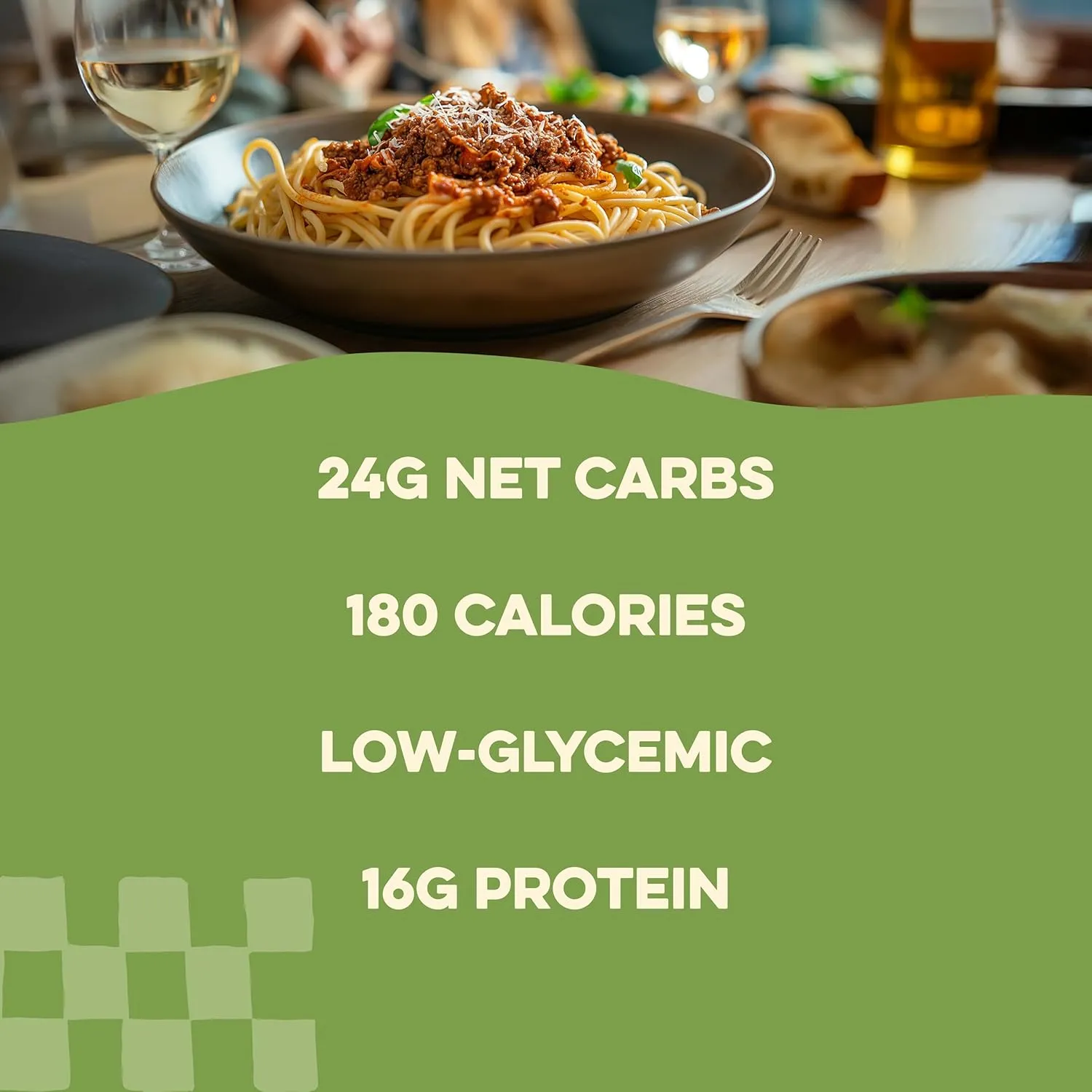 AL Dente Carba-Nada, Lower-Carb Variety Pack (Pack of 6)