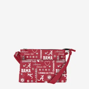 Alabama Crimson Tide Logo Love Crossbody Purse