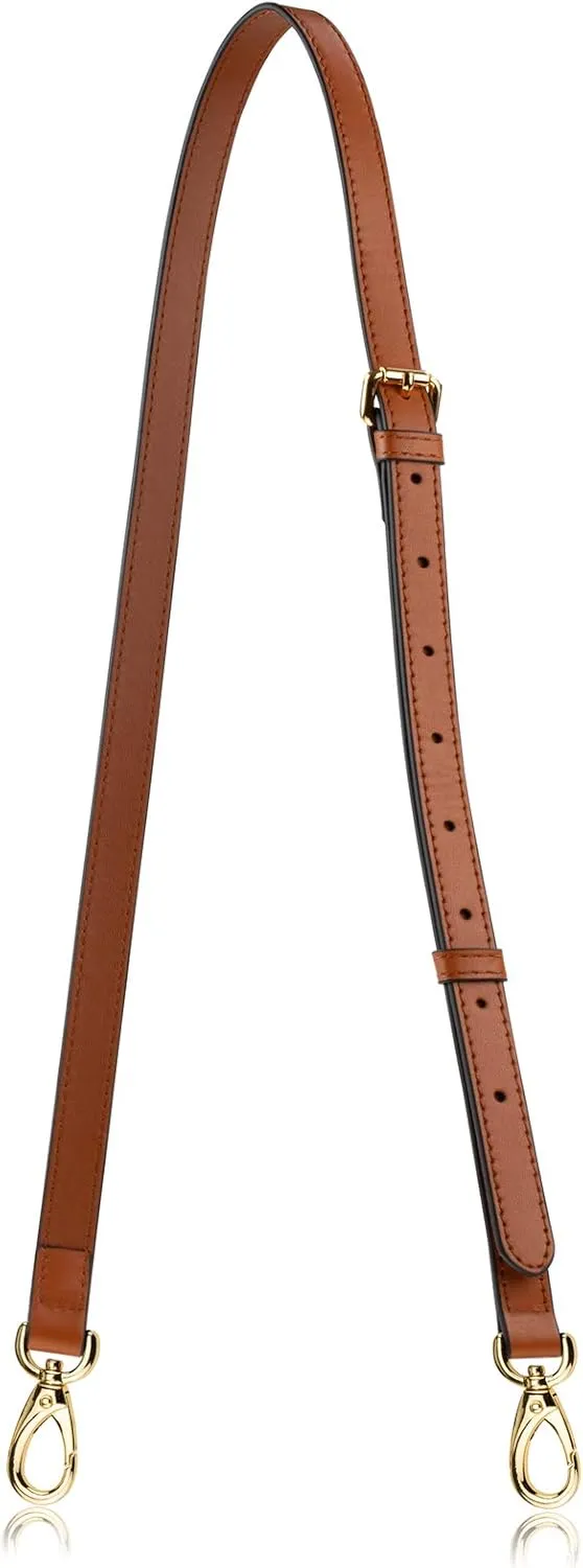 Allzedream Genuine Leather Purse Strap Replacement Crossbody Handbag Long Adjustable