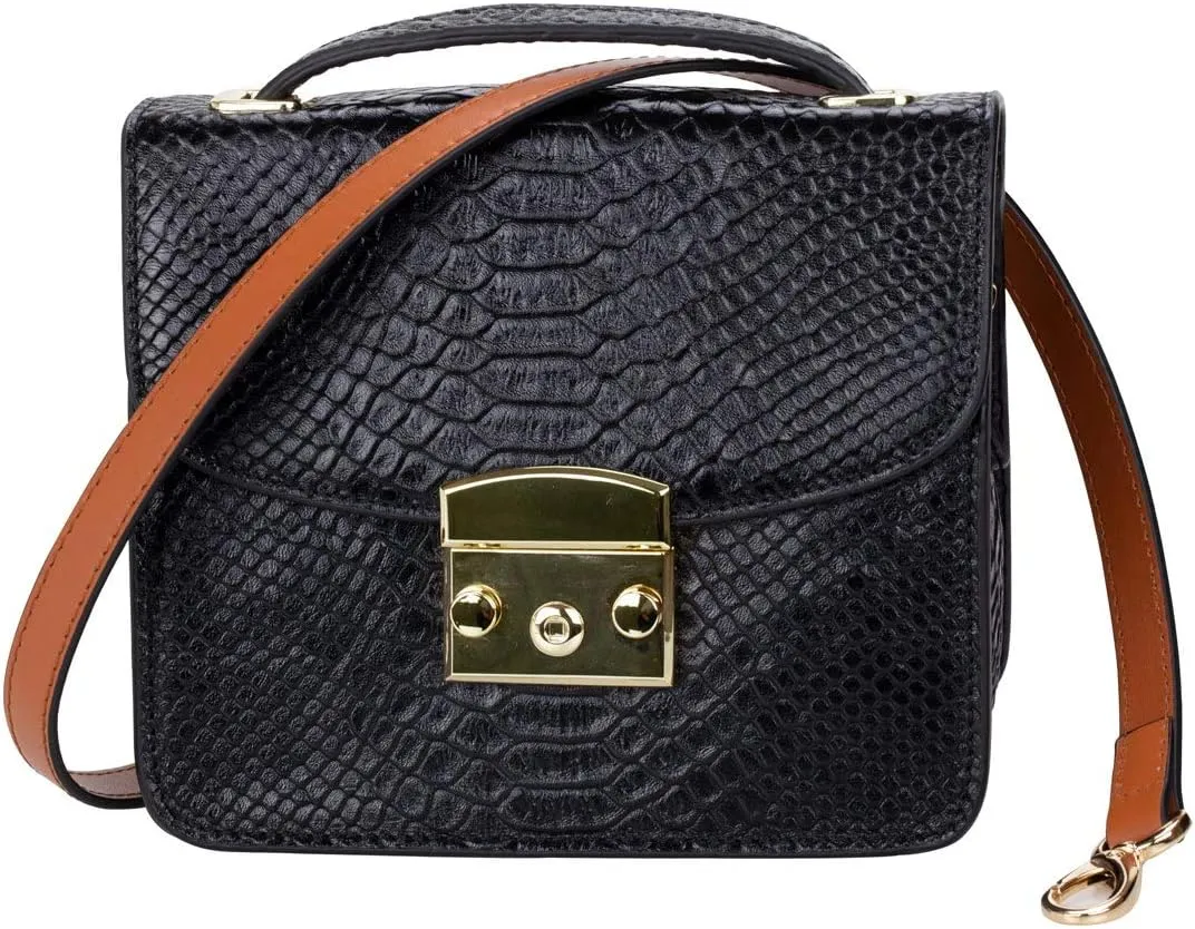 Allzedream Genuine Leather Purse Strap Replacement Crossbody Handbag Long Adjustable