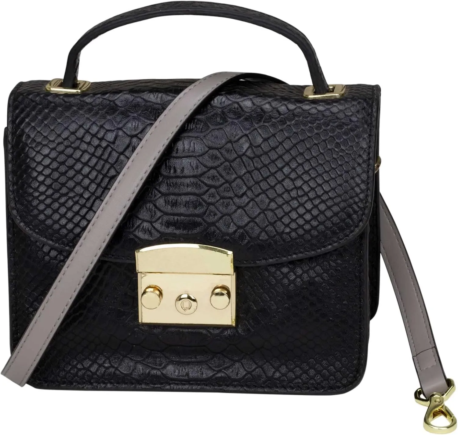 Allzedream Leather Purse Strap Replacement Crossbody Handbag Long Adjustable (Grey)