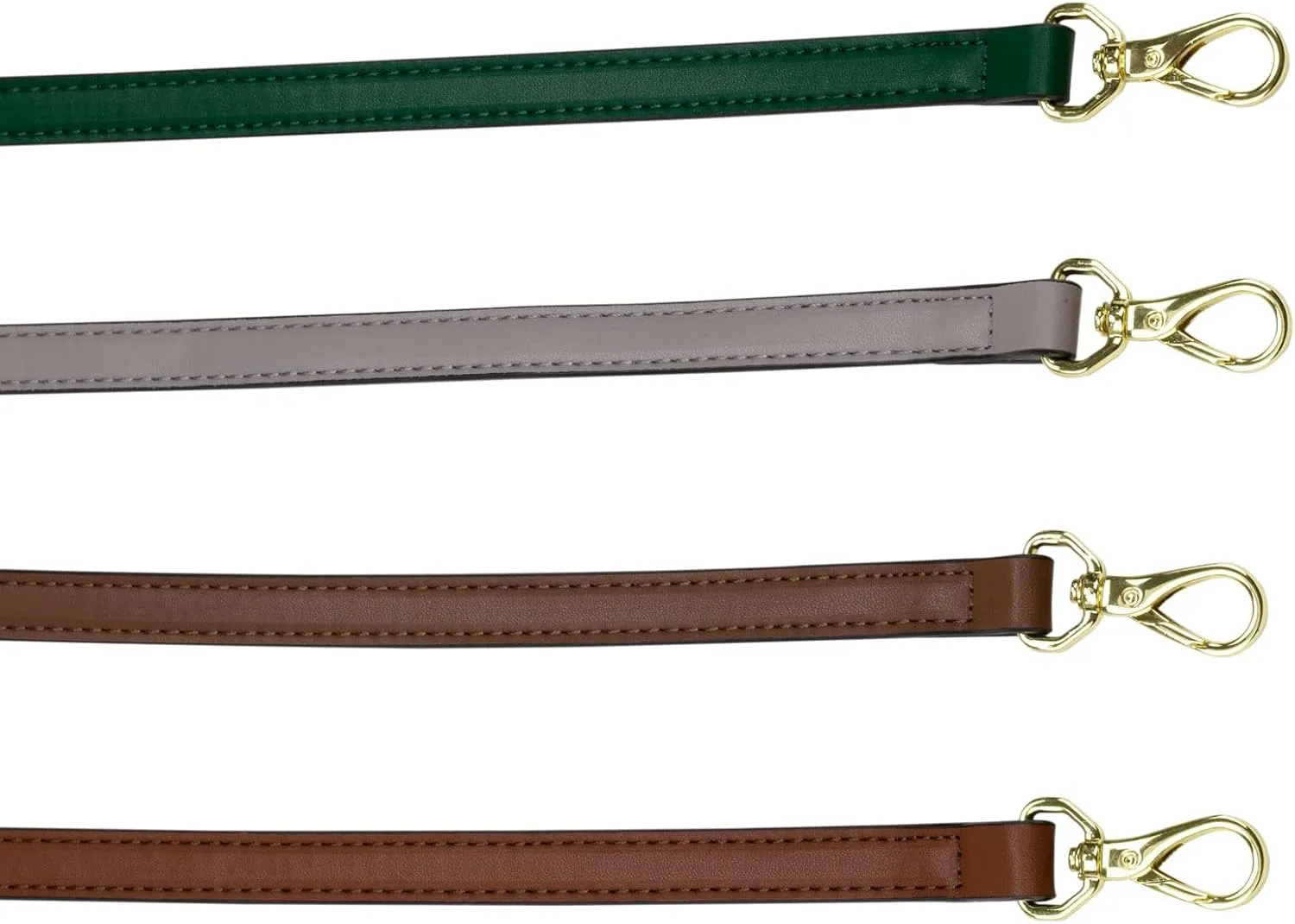 Allzedream Leather Purse Strap Replacement Crossbody Handbag Long Adjustable (Grey)