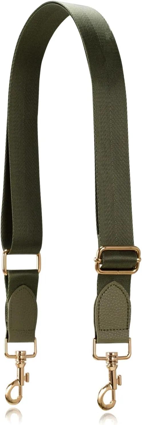Allzedream Wide Purse Strap Replacement Crossbody Shoulder Bag Adjustable Leather Ends