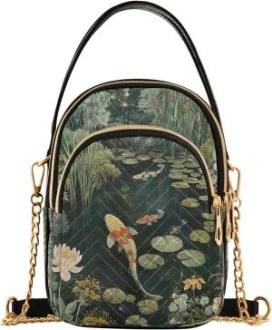 Amber Dusk Crossbody Bags for Traveling Crossbody Phone Case