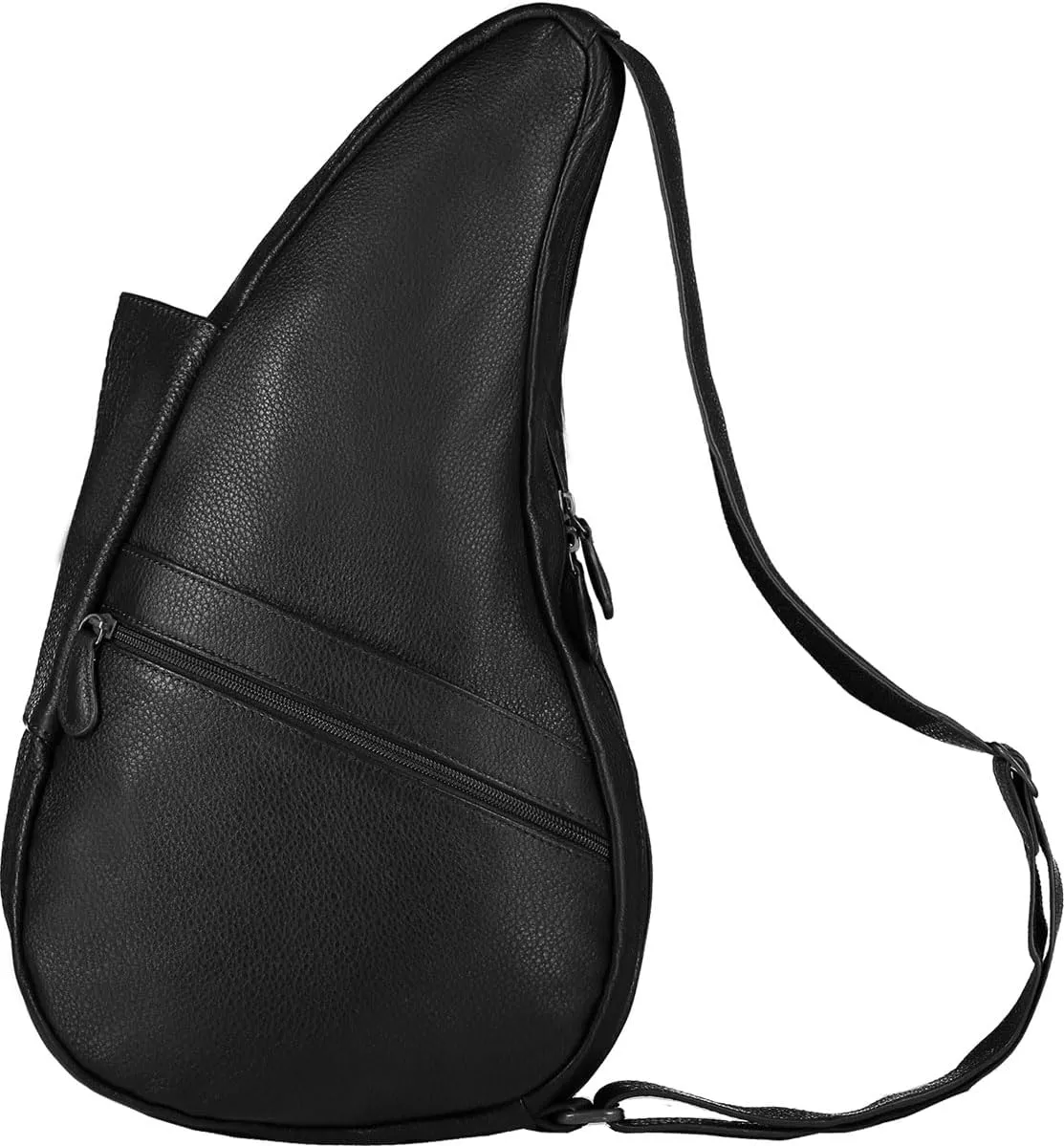 AmeriBag 15" Leather Crossbody Sling Healthy Back Bag