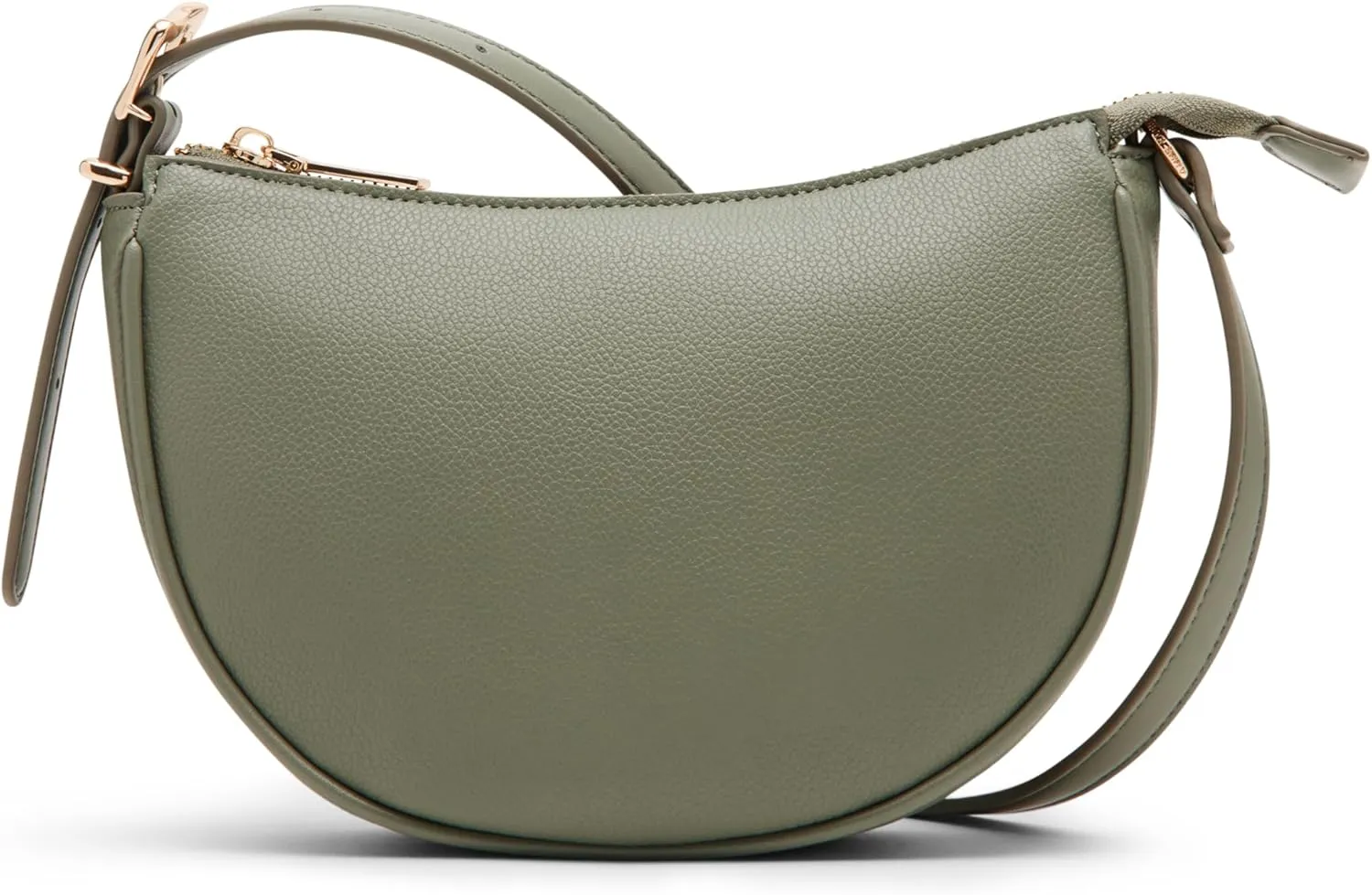 Anne Klein Sculpted Buckle Half Moon Crossbody