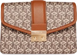 Anne Klein Small Flap Ak Cube Logo Crossbody