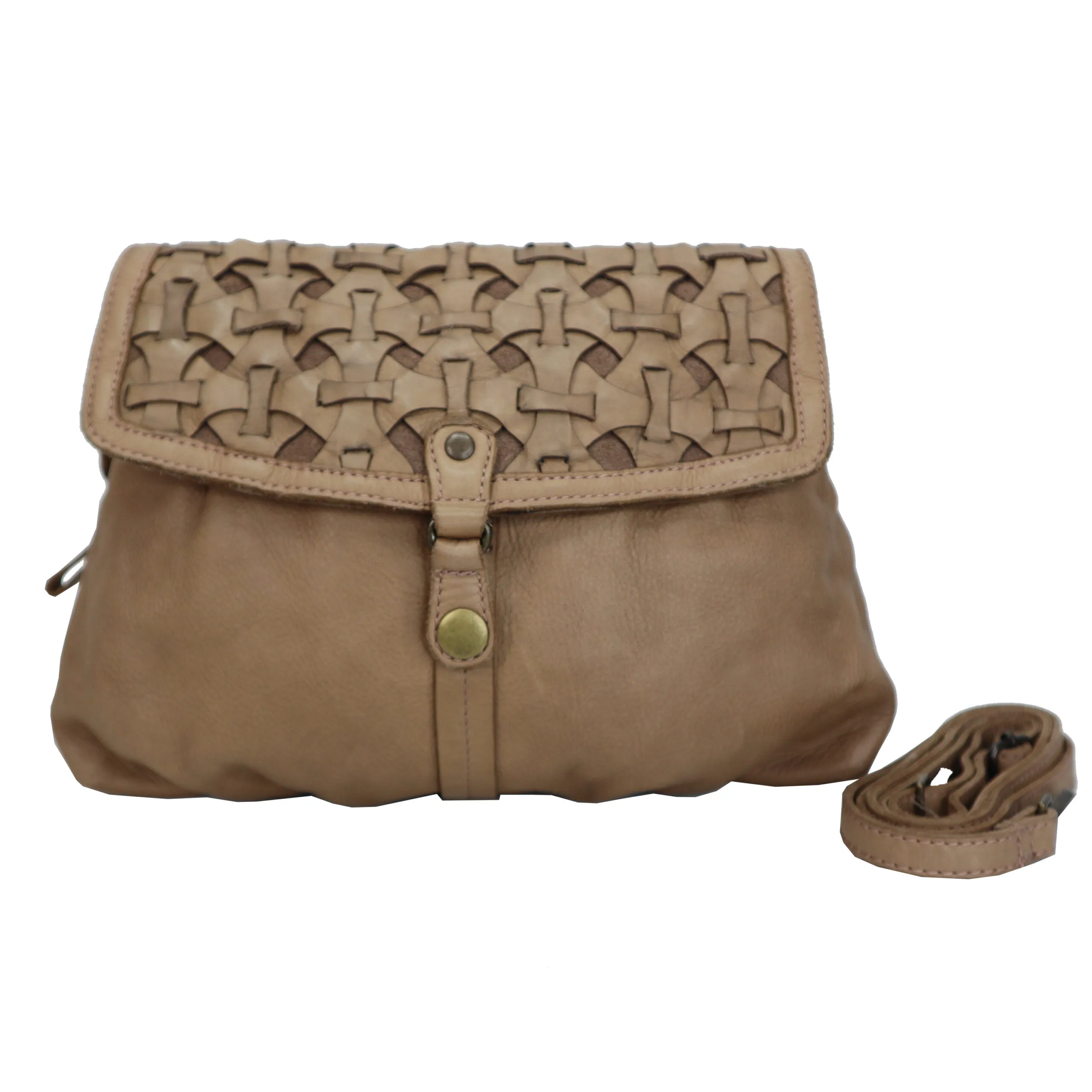 Avery Crossbody - Stone Grey