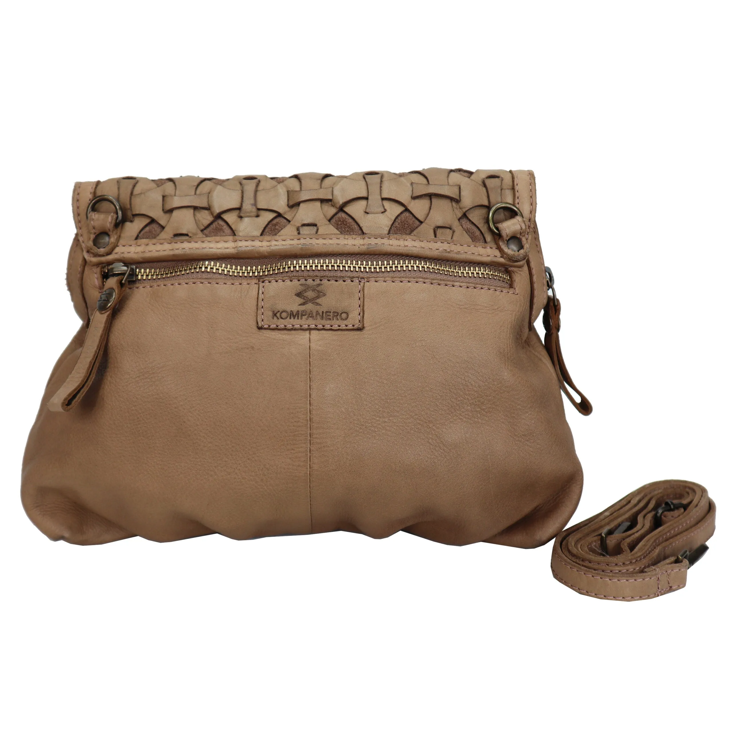 Avery Crossbody - Stone Grey