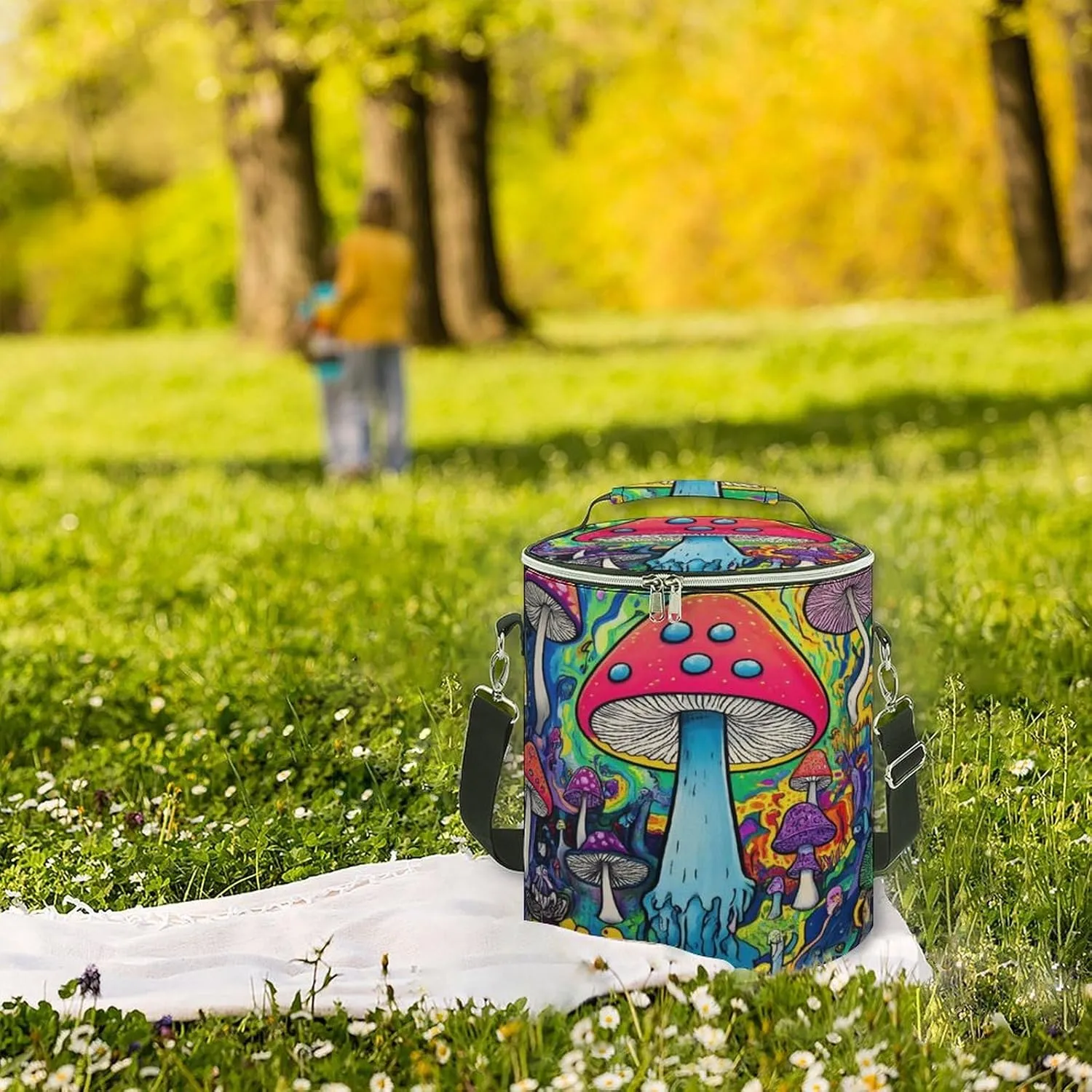 Backpack Cooler with Shoulder Strap, Insulated Cooler Bag for Outdoor Accessories
