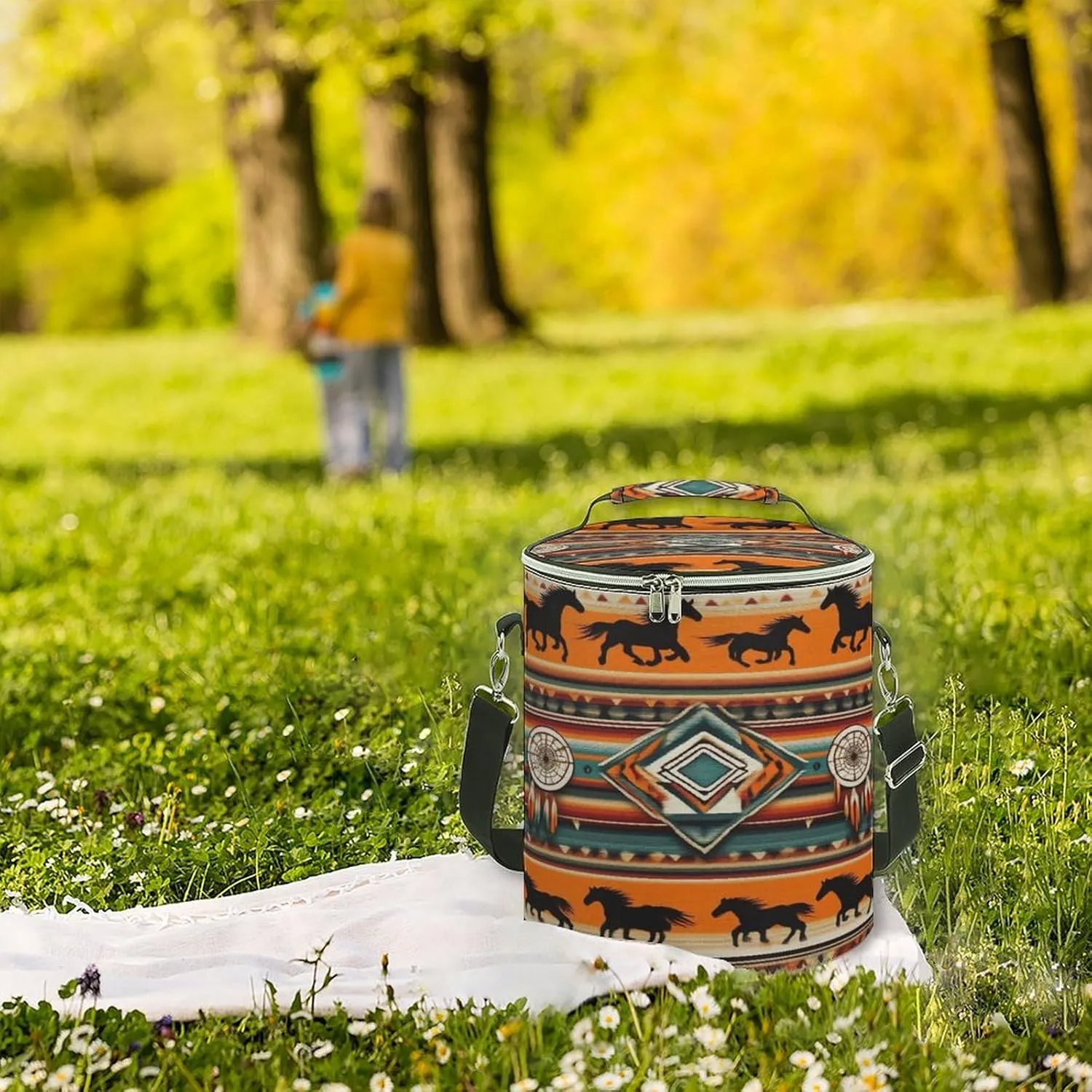 Backpack Cooler with Shoulder Strap, Insulated Cooler Bag for Outdoor Accessories