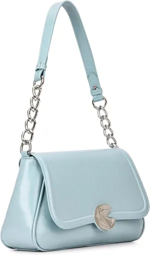 BADDIES Fashion Shoulder Bag For Women,Vegan Leather Crossbody Purse,Chic Medium Dumpling Handbag Purse