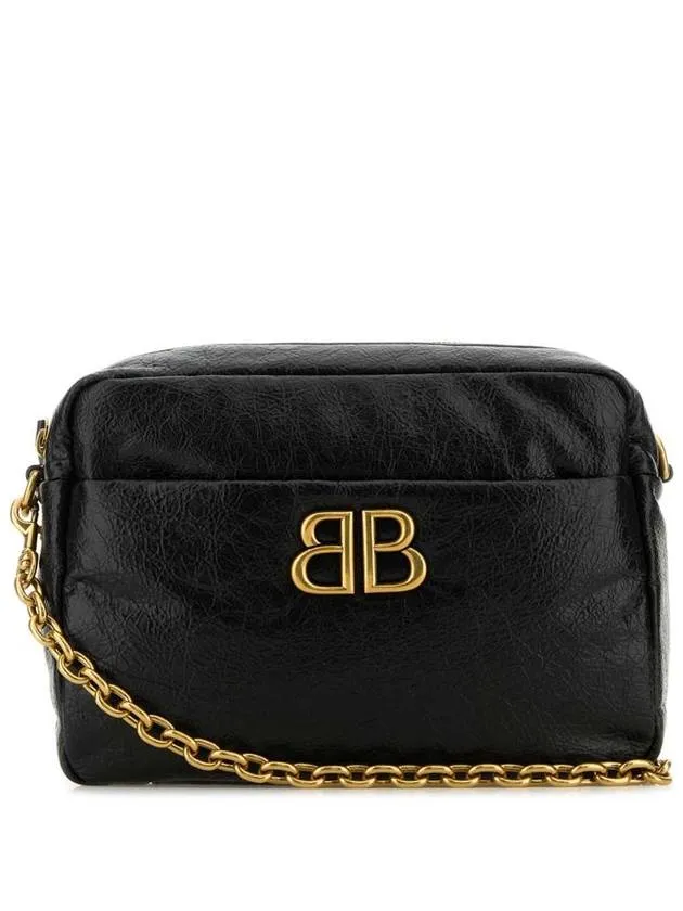 Bag Balenciaga Camera Cross Free worldwide shipping Ultimate Black Small Monaco