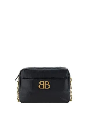 Bag Balenciaga Camera Cross Free worldwide shipping Ultimate Black Small Monaco