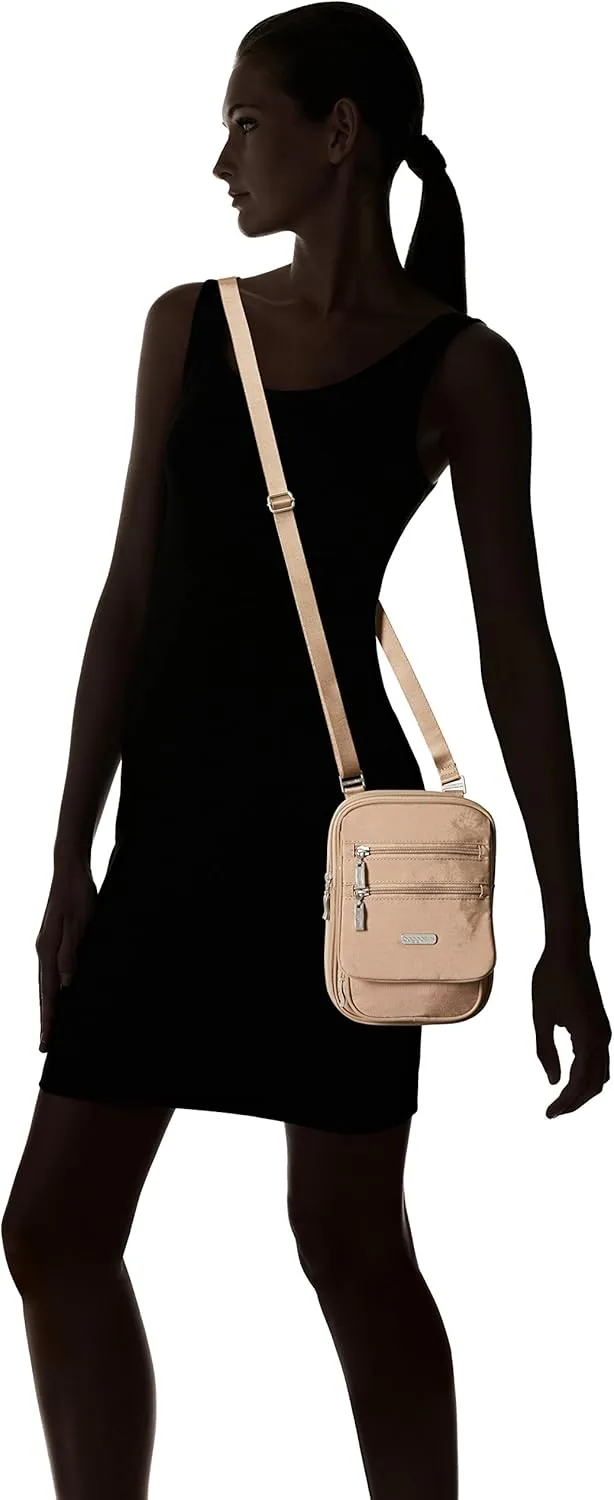 Baggallini Journey Crossbody Bags for Women 9x6 Small Lightweight Travel Handbag W/RFID