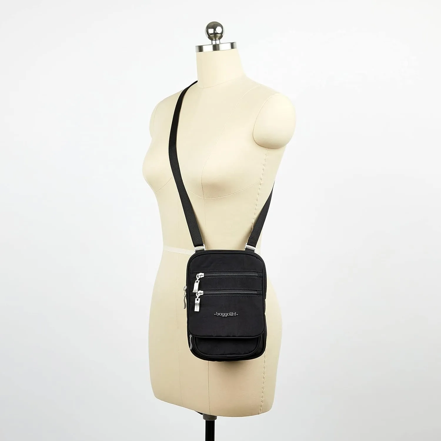 Baggallini Journey Crossbody Bags for Women 9x6 Small Lightweight Travel Handbag W/RFID