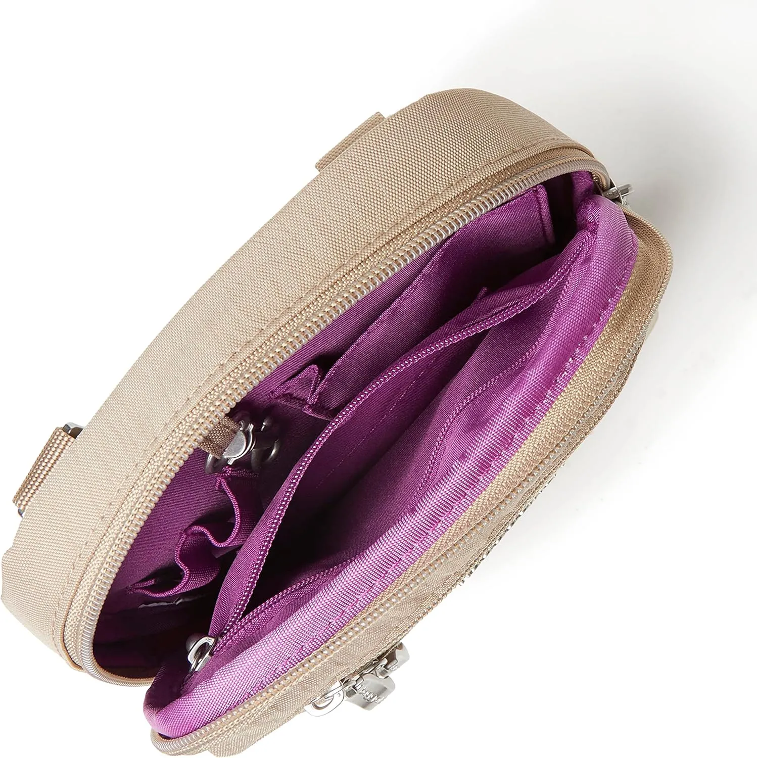 Baggallini Journey Crossbody Bags for Women 9x6 Small Lightweight Travel Handbag W/RFID