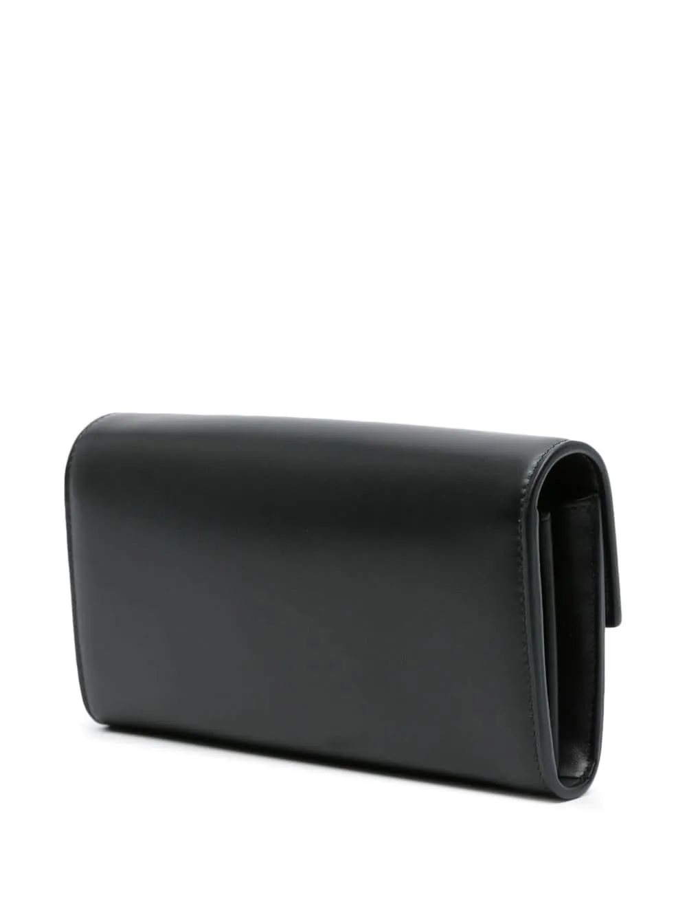 Balmain Logo-Plaque Leather Crossbody Bag