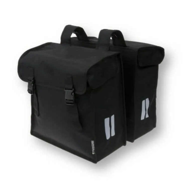 BASIL MARA XXL DOUBLE CARRIER BAG 47L BLACK