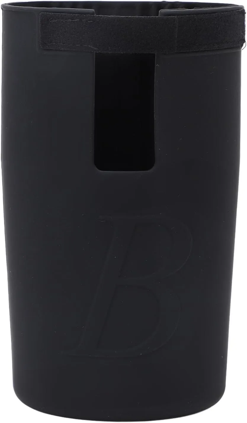 Beach Bag Cup Holder, Large Drink Holder Compatible with Bogg Bag (Black)
