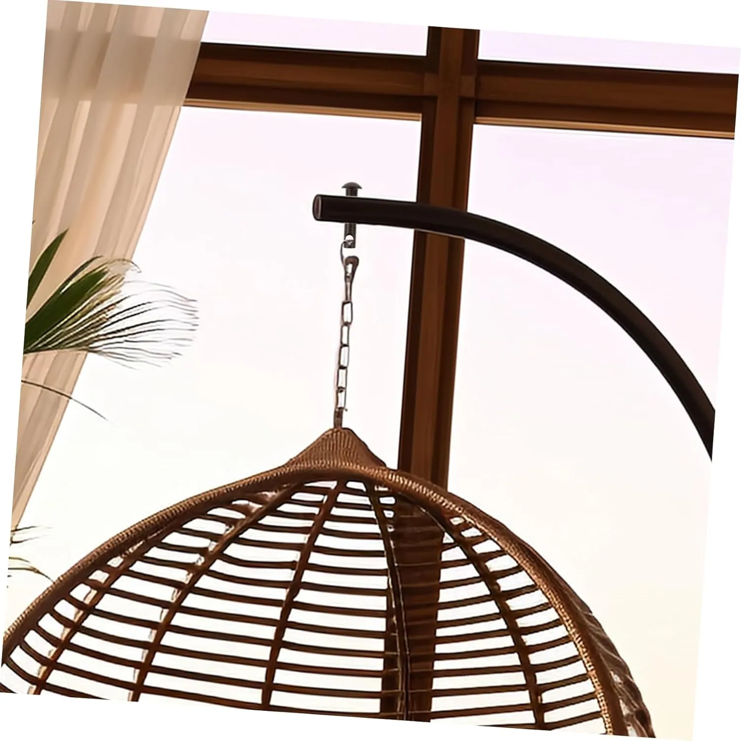 BESPORTBLE 3pcs Hammock Chair Pin Accessory Heavy Duty Metal Swing Hook for Secure Suspension for Porch Swings and Outdoor Relaxation Sturdy Design for Easy Setup and Stability