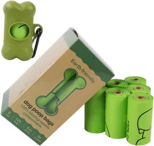BESPORTBLE Pickup Bag 6pcs Pet Poop Bags Full Degradation Litter Litter Container for Dog