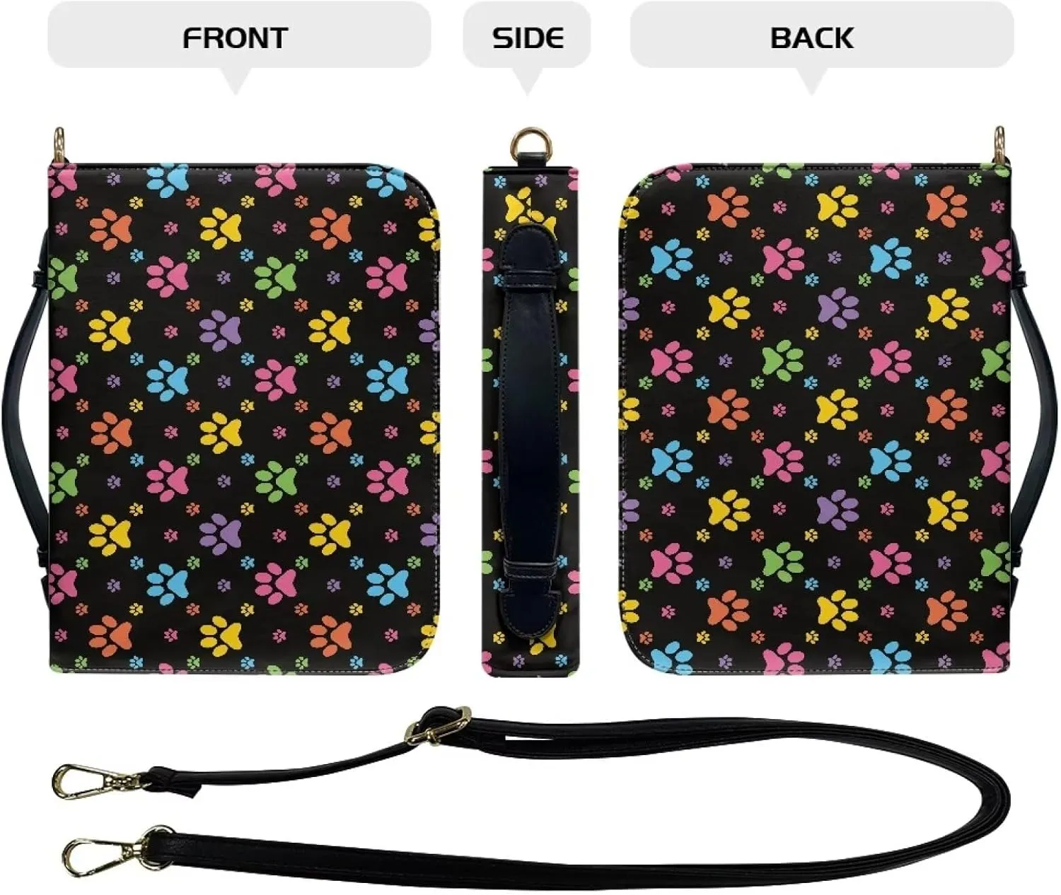 Bible Case Bible Shoulder Bag Crossbody Bags Cute Bible Cover Case with Handle