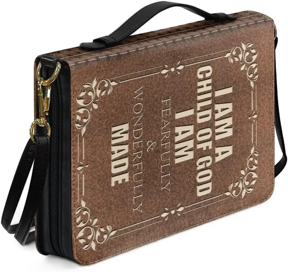Bible Cover Case Bible Covers Carrying Bible Case Durable Multipurpose Handbag with Detachable Strap for Women Men