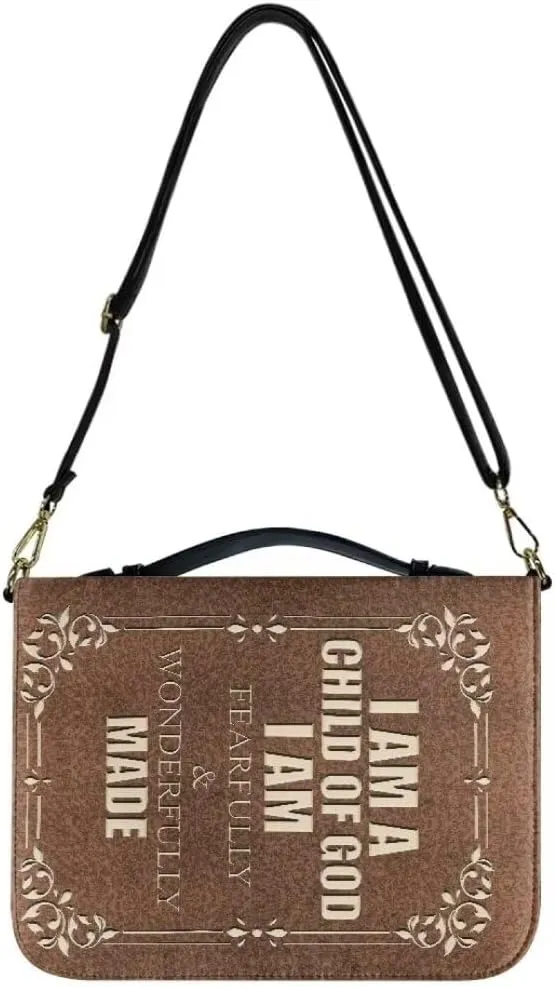 Bible Cover Case Bible Covers Carrying Bible Case Durable Multipurpose Handbag with Detachable Strap for Women Men
