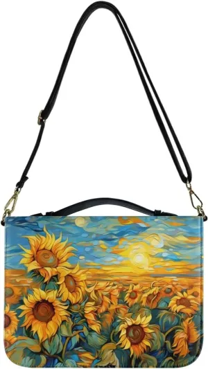 Bible Cover for Women Men Crossbody Bible Bags Church Bag