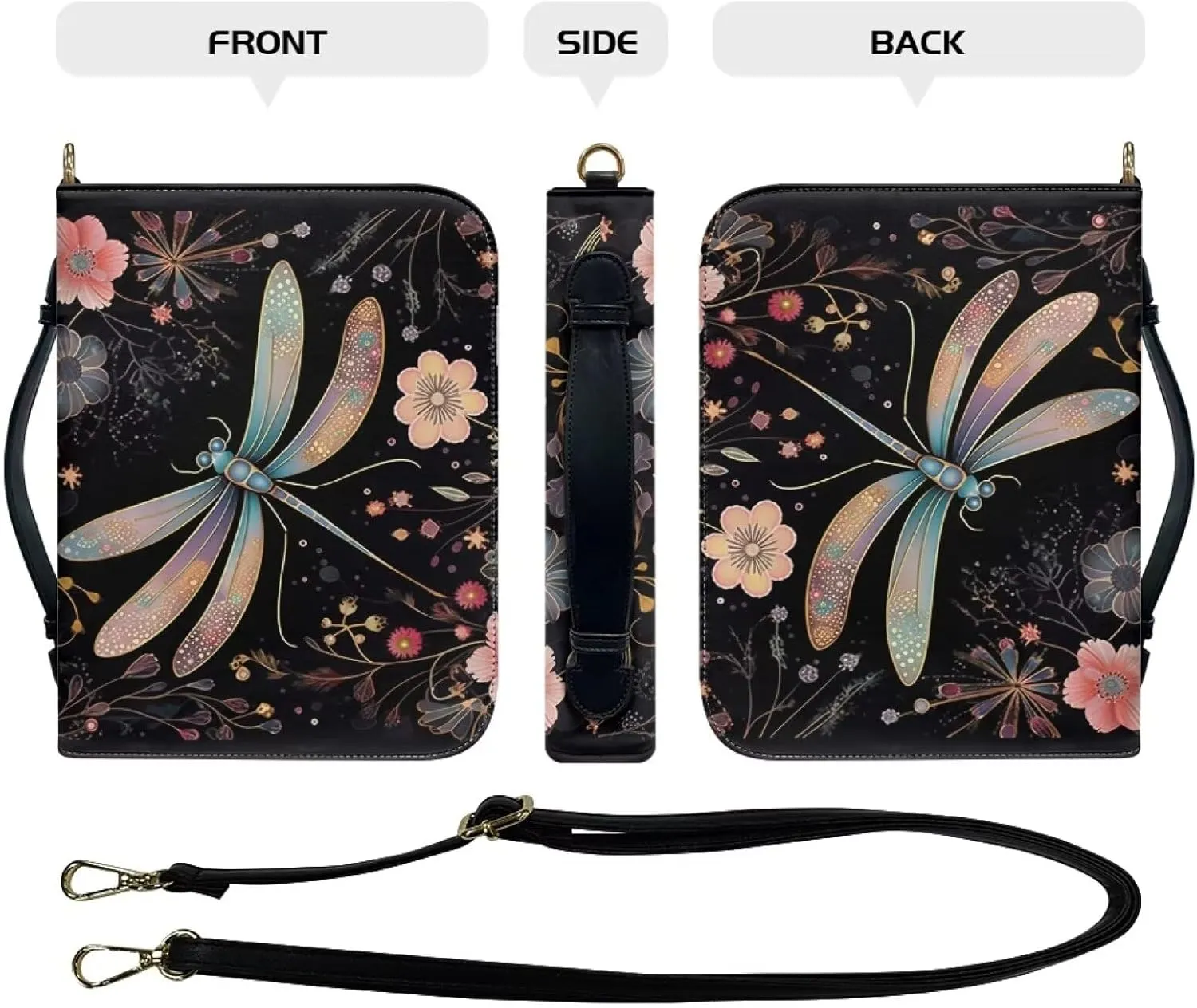 Bible Cover for Women Men Crossbody Bible Bags Church Bag