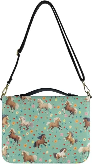 Bible Cover for Women Men Crossbody Bible Bags Church Bag