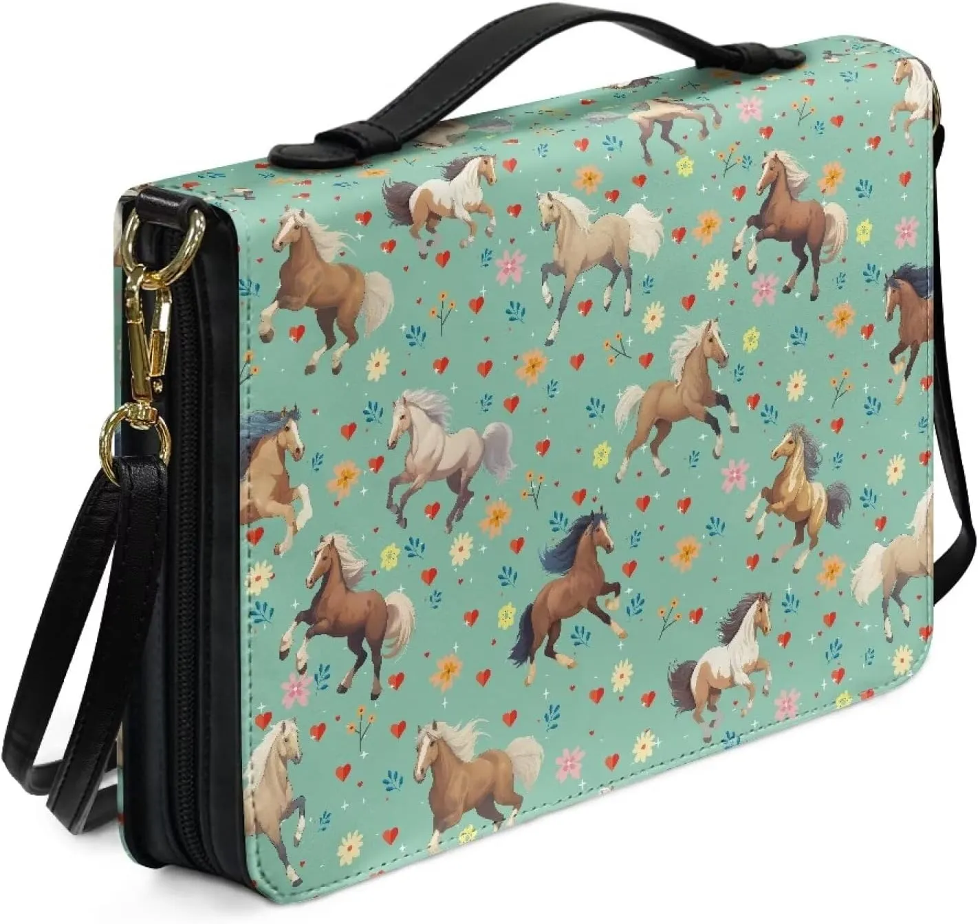 Bible Cover for Women Men Crossbody Bible Bags Church Bag