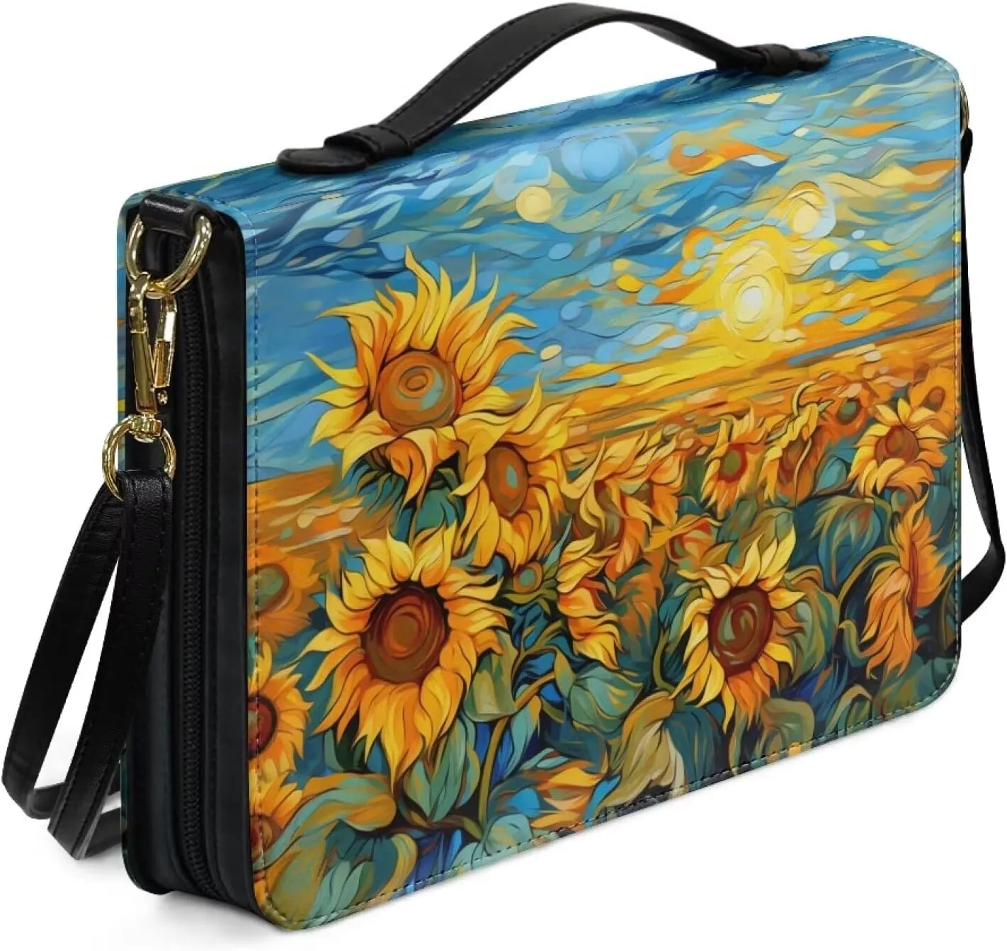 Bible Cover for Women Men Crossbody Bible Bags Church Bag