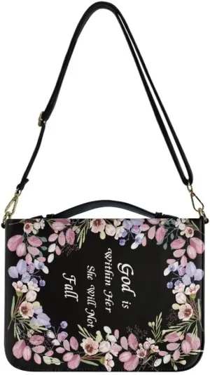 Bible Covers Bible Cover Case Large Capacity Carrying Case Bag with Multi Slots Strap for Women