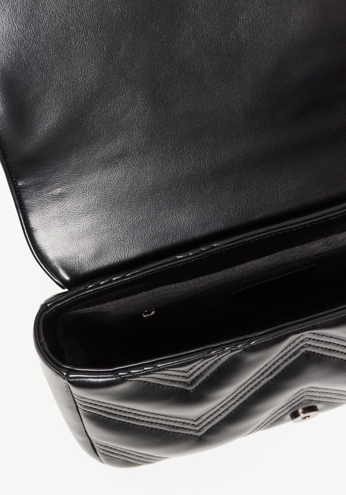 Big Crossbody Quilted Black - Black