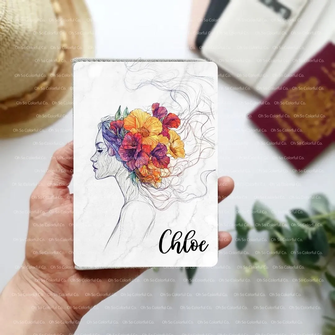 Birth Flower Passport Cover & Luggage Tag
