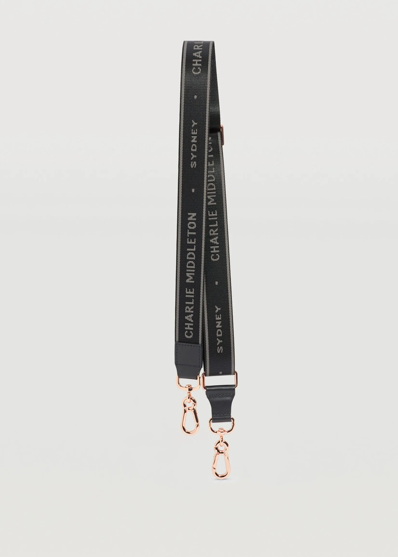 Black Logo Strap
