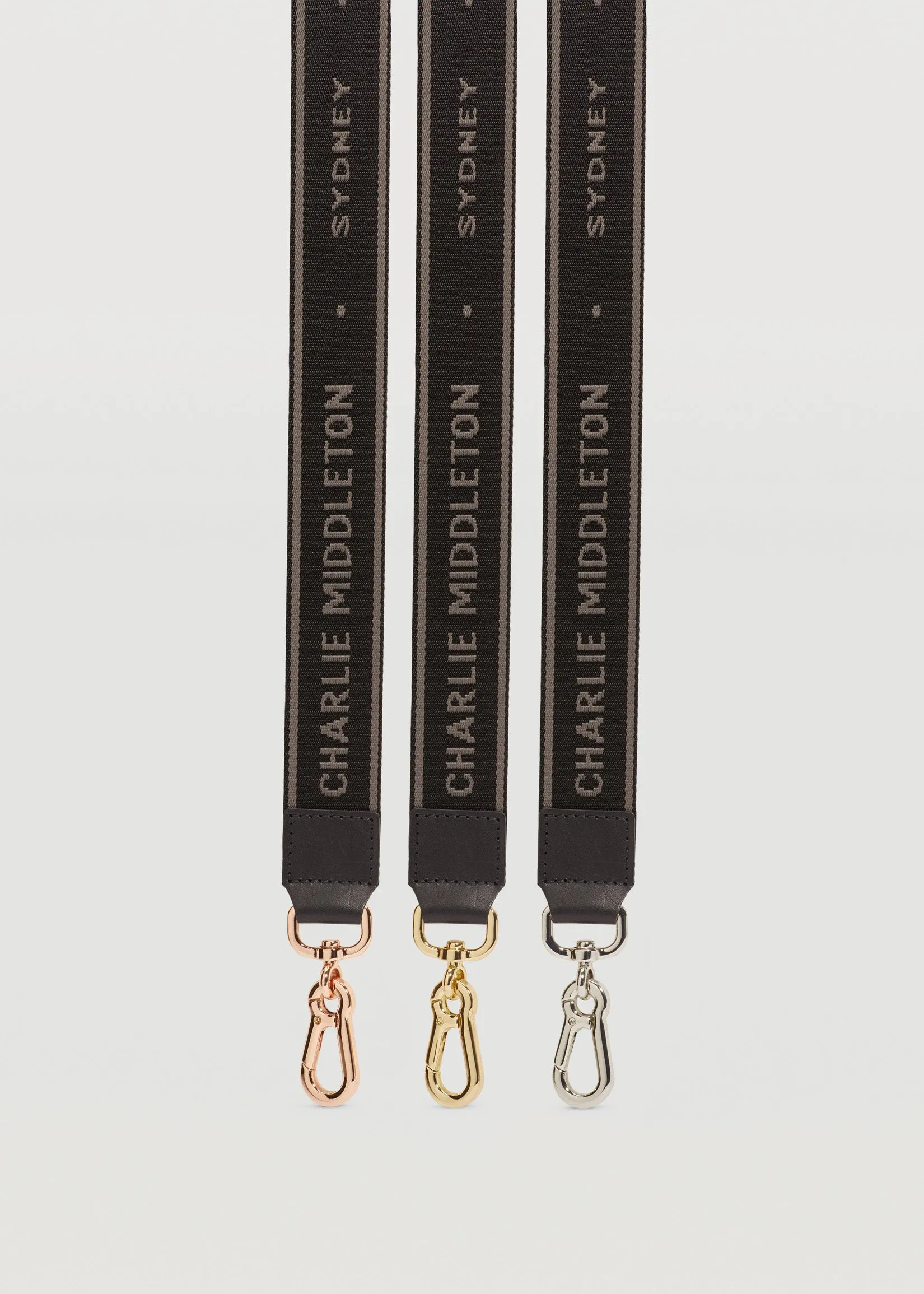 Black Logo Strap