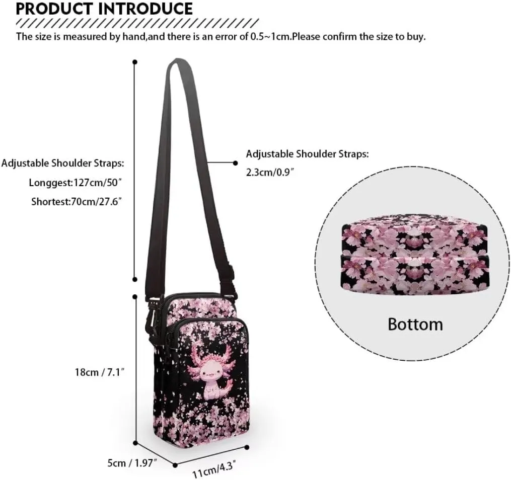 Boatee Small Crossbody Bags for Women Mini Messenger Bag with Adjustable Strap