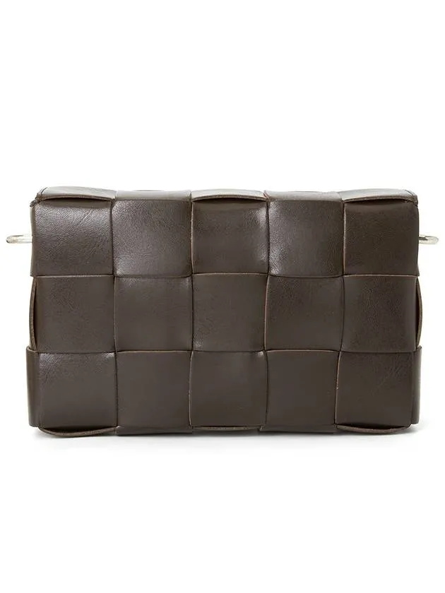 Bottega Veneta Cassette Versatil Strap Cross Bag Brown